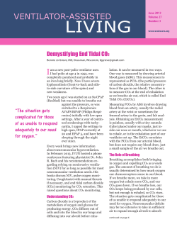 Demystifying End Tidal CO2