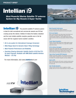 Most Powerful Marine Satellite TV antenna System for Big