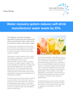 Case Study - water recovery system un-named