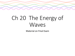 Ch 20 Notes