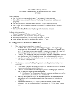 HERE - Department of Psychology