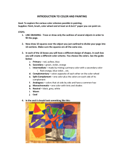 introduction to color and painting