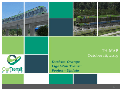 Durham-Orange Light Rail Transit Project