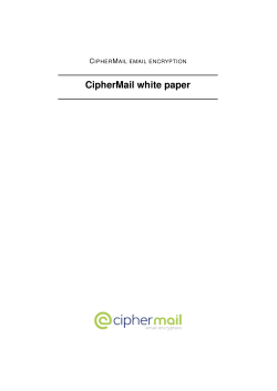CipherMail white paper