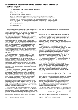 Excitation of resonance levels of alkali metal atoms by electron impact