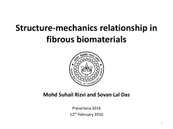 Structure-mechanics relationship in fibrous biomaterials