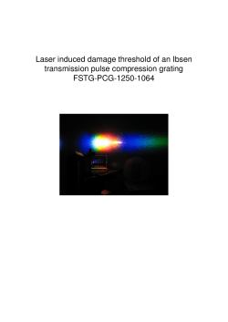 Laser induced damage threshold of an Ibsen