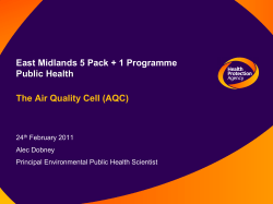 Air Quality Cell - East Midlands Councils