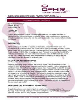 Coping with Reflected Power