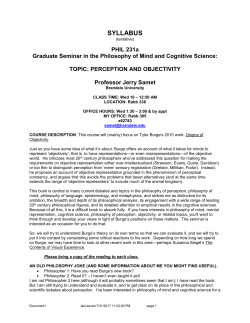 Syllabus - Brandeis University