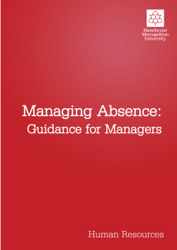Managing Absence: