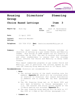 appendix 1 - London Councils