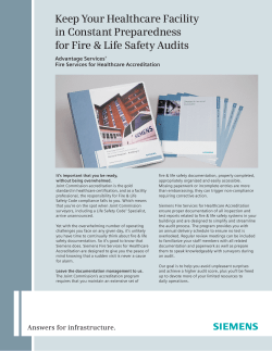 Keep Your Healthcare Facility in Constant Preparedness