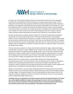 The AAAAI has compiled a variety of information here