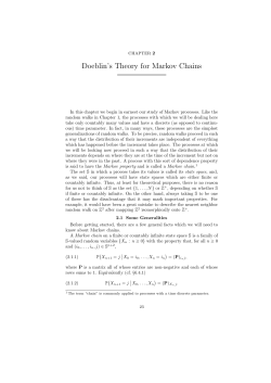 Doeblin`s Theory for Markov Chains
