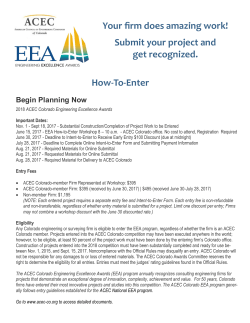 Submit your project and get recognized. How-To