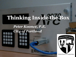 Koonce - ITE Western District