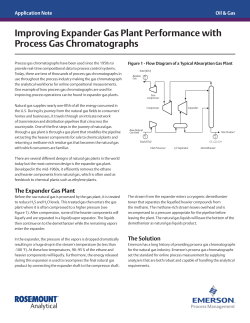 Improving Expander Gas Plant Performance with Process