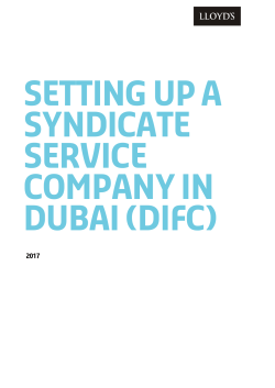 Setting Up a Service Company In Dubai (DIFC)