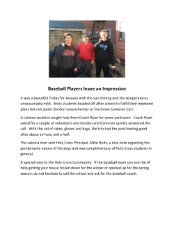 Baseball Players leave an Impression