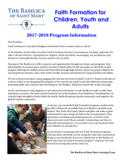 2017-2018 brochure and registration