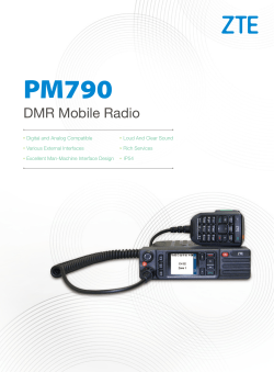 DMR Mobile Radio - Linnex Technology