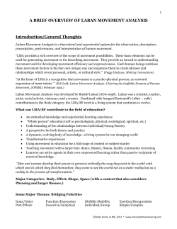 Space - Movement Has Meaning