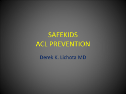 Sports Injury Prevention