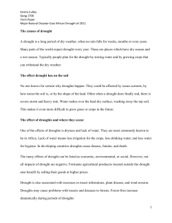 Geog Term Paper - Kristin`s E