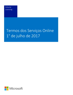 Servi&ccedil;os do Microsoft Dynamics 365