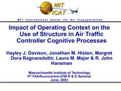 BASED ABSTRACTION AIR TRAFFIC SITUATION
