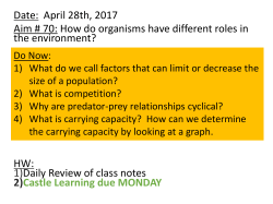 Aim #83: How do organisms have different roles in the environment?
