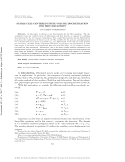 Stable Cell-Centered Finite Volume Discretization for Biot Equations