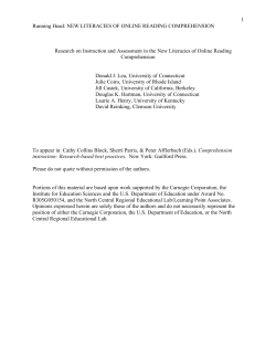 Leu et al Final Chapter - The New Literacies Research Lab