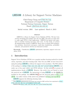 LIBSVM: A Library for Support Vector Machines