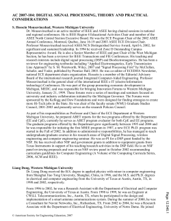 Digital Signal Processing, Theory And Practical