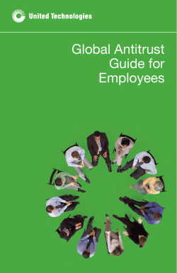 Global Antitrust Guide for Employees