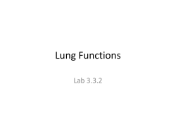 Lung Functions