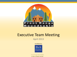 Q2-13 Meeting presentation