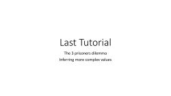 Last Tutorial