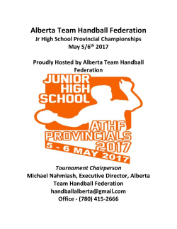 Alberta Team Handball Federation