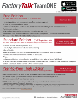 FactoryTa/k&middot;TeamON E - Rockwell Automation