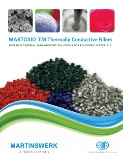 MARTOXID&reg; TM Thermally Conductive Fillers