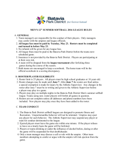 men`s 12" summer softball