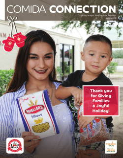 Fighting Hunger, Feeding Hope Together