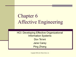 Chapter 6 Affective Engineering