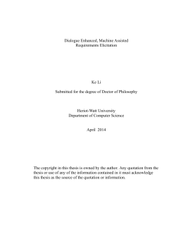PhD Second Year Report