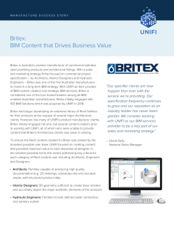 Britex: BIM Content that Drives Business Value