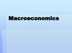 Macroeconomics