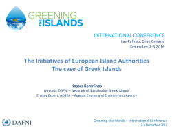 Director &ndash; DAFNI Network of Sustainable